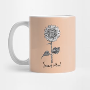 Sunflower - Summer Mood. Mug